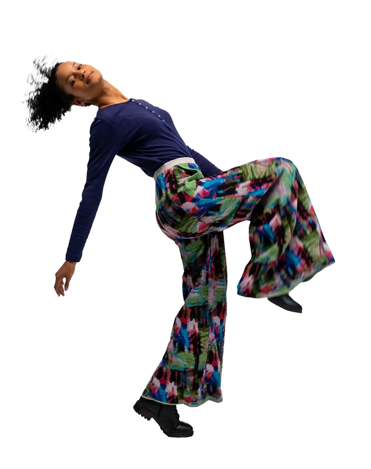 KNIT PALAZZO PANT