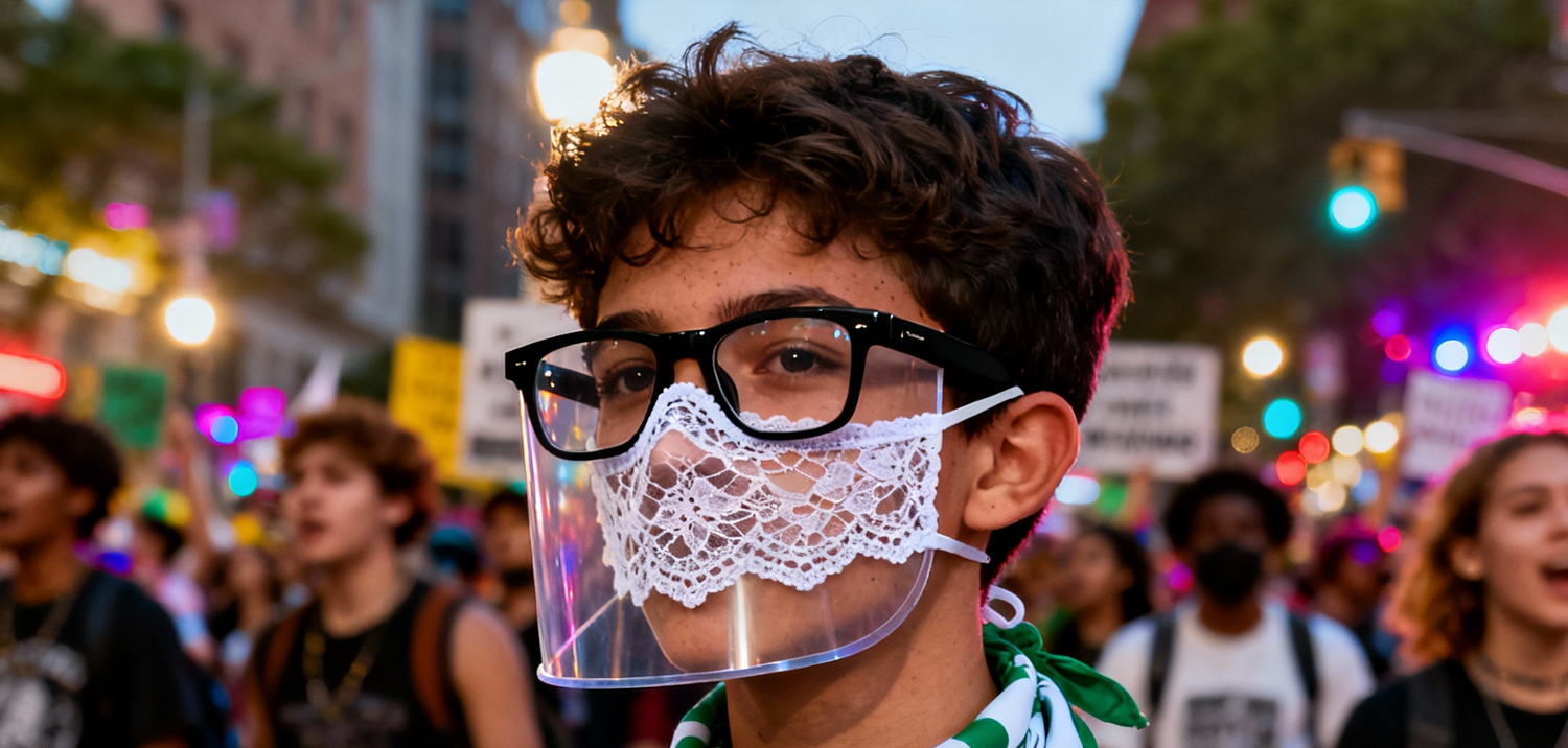 Dress for safety and anonymity - 404 IDENTITY