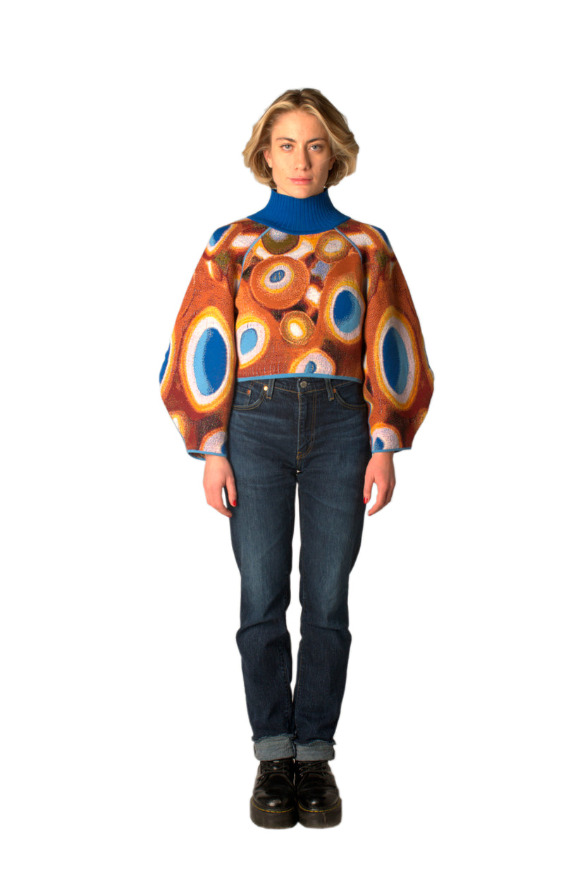 Crossmoor Cropped Knit main image 0
