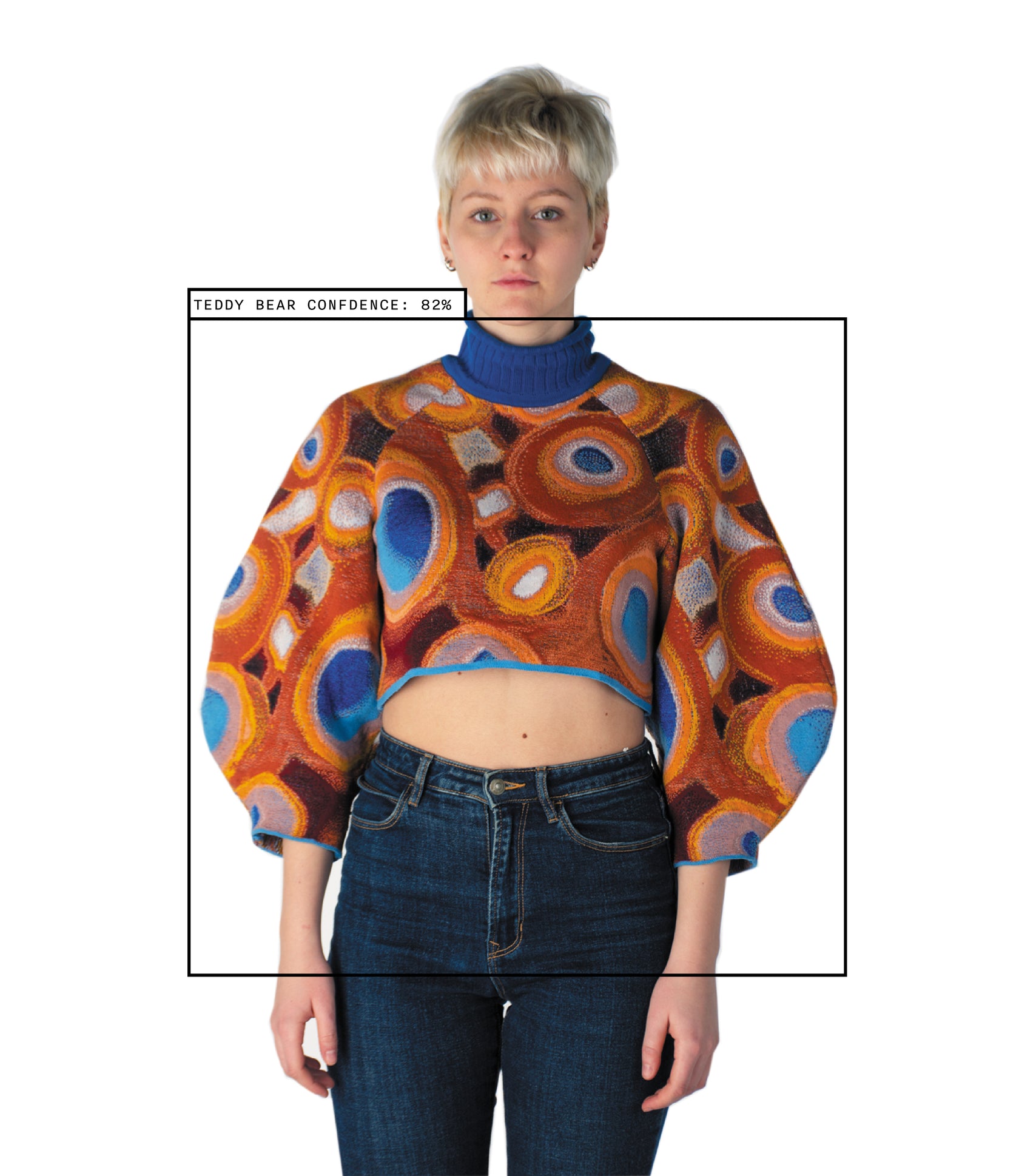 Matrix Long Sleeve Crop main image 1